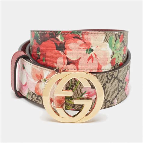 gucci feline buckle bloom|GG belt with Interlocking G buckle .